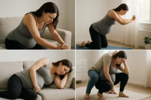 8 posições para aliviar dor no parto