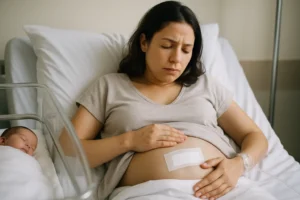 Complicações da cesárea para a mãe: o que muda