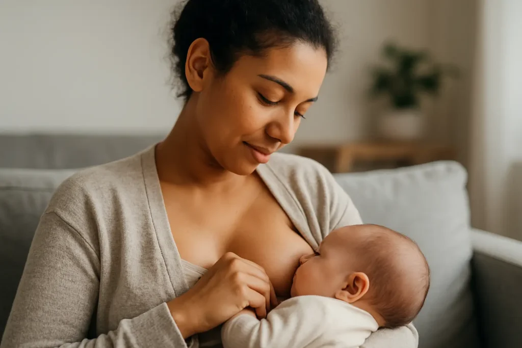 Pega correta na amamentação: como fazer